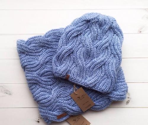 Вязаные шапки для круглого лица схемы. Шапки вязаные спицами — новинки 2022 года для женщин