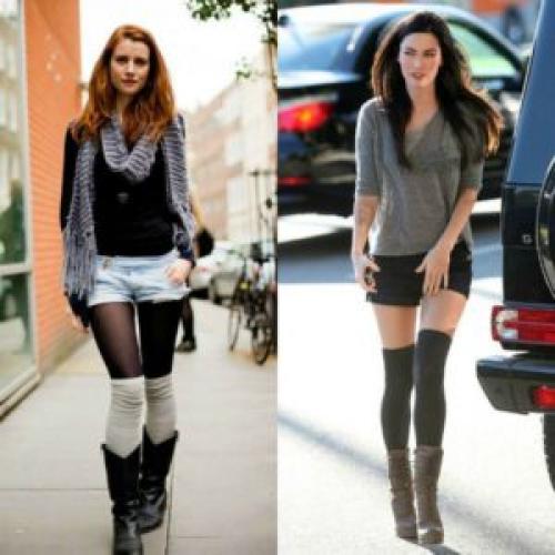 Какие цвета гетр на руках могут сочетаться с различными типами одежды. С чем носить гетры выше колена (фото)