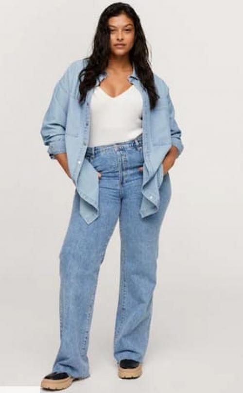 Как выбрать правильный размер и силуэт одежды для зрелой женщины. Базовая рубашка для полных