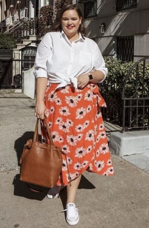 Как выбрать правильный размер и силуэт одежды для зрелой женщины. Базовая рубашка для полных