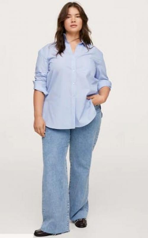 Как выбрать правильный размер и силуэт одежды для зрелой женщины. Базовая рубашка для полных