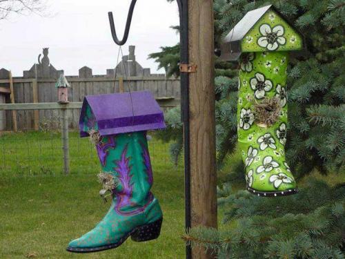 Как сделать уникальные цветочные горшки из старой обуви: идеи и советы 08