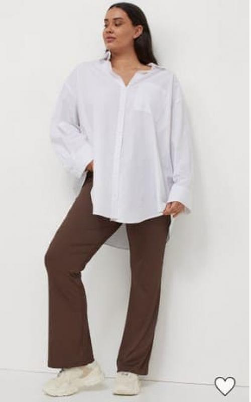 Как выбрать правильный размер и силуэт одежды для зрелой женщины. Базовая рубашка для полных