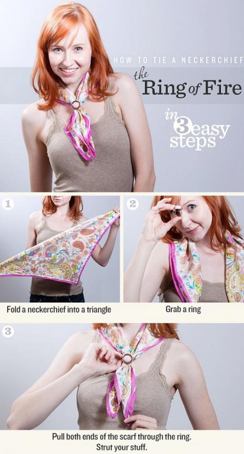 7 способов завязать платок или палантин на голове. Как модно завязывать платки: 12 простых способов