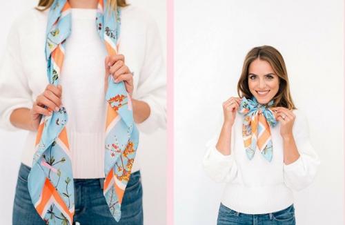 7 способов завязать платок или палантин на голове. Как модно завязывать платки: 12 простых способов