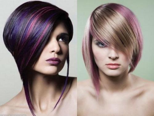 Как выбрать идеальное мелирование для темных коротких волос 37