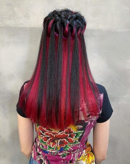 Какие цветовые оттенки подходят лучше всего для мелирования темных коротких волос. 61 идея мелирования для коричневых волос