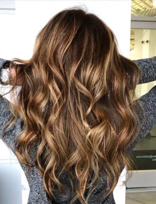 Какие цветовые оттенки подходят лучше всего для мелирования темных коротких волос. 61 идея мелирования для коричневых волос