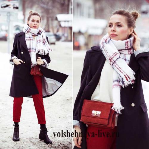 В каких случаях можно носить темно-коричневые бархатные брюки. С чем носить бордовые брюки