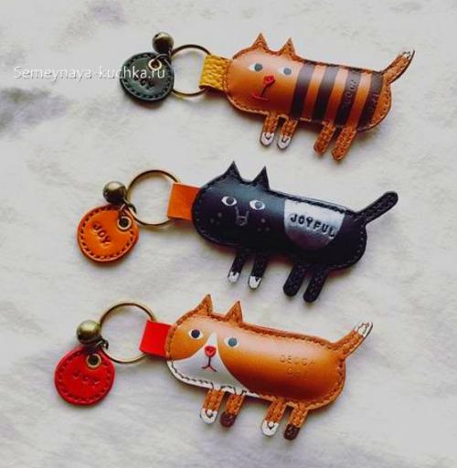 Элементы декора из кожи. Поделки из натуральной кожи.