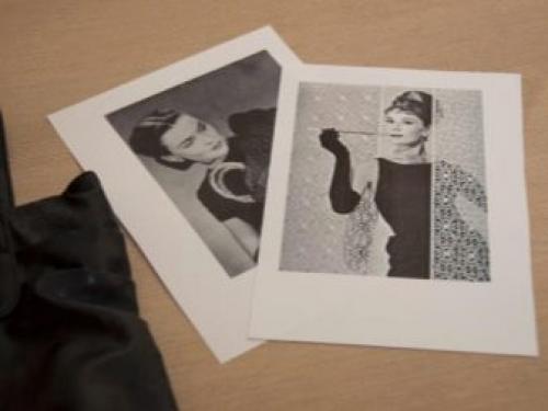 Декор старой кожаной сумки. Аппликация 19