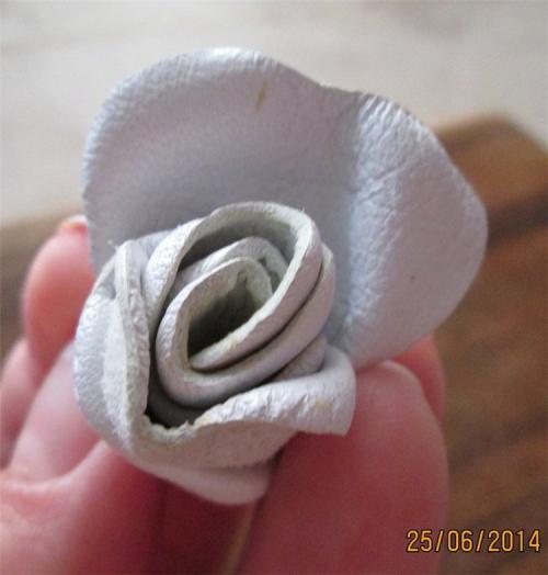 Роза из кожи своими руками, мастер-класс