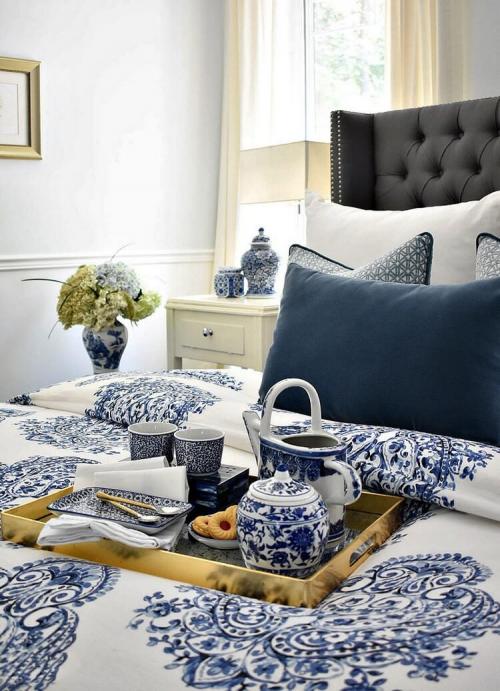 С чем сочетается темно-синий цвет в интерьере. Сочетание синего цвета с другими цветами в интерьере — 125 фото