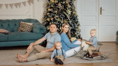 Новогодняя семейная фотосессия. 01 Новогодняя семейная фотосессия. 01