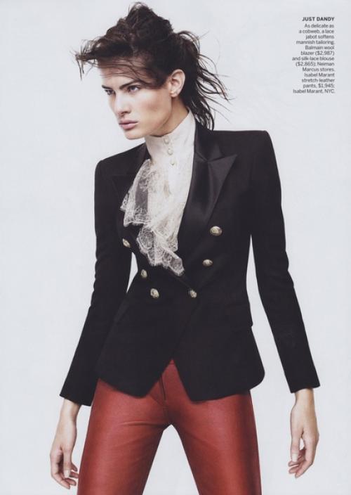 Pretty Tough, американский Vogue, сентябрь 2010. 04