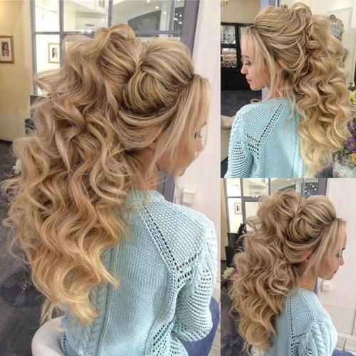 Красотки?  Предлагаю вашему вниманию свадебные и вечерние прически? 06