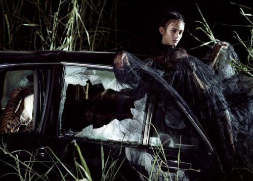 Where The Wild Roses Grow: грета варлез и грифон о'ши в фотосессии Джеффа барка для Flair Magazine December 2015. 03