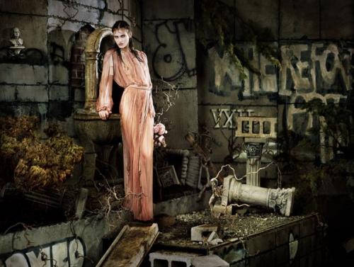 Where The Wild Roses Grow: грета варлез и грифон о'ши в фотосессии Джеффа барка для Flair Magazine December 2015. 02