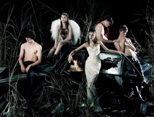 Where The Wild Roses Grow: грета варлез и грифон о'ши в фотосессии Джеффа барка для Flair Magazine December 2015. 01