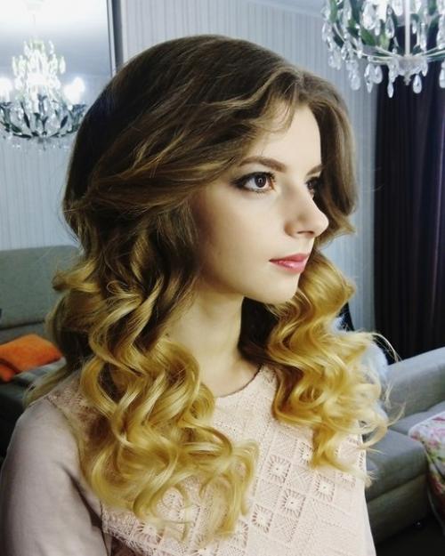 Макияж?  Причёски?  Локоны. 05