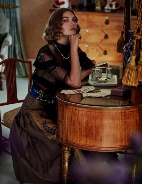 Arizona Dream: аризона мьюз в фотосессии Дэвида Бертона для Elle Italia November 2016. 02