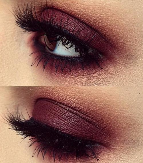 Макияж и марсала. 05