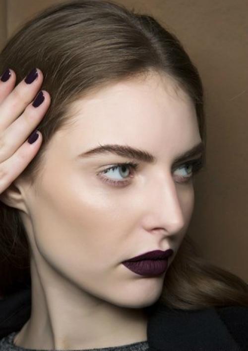 Модные тенденции осень - зима - 2015-2016: макияж, прически, маникюр. 01