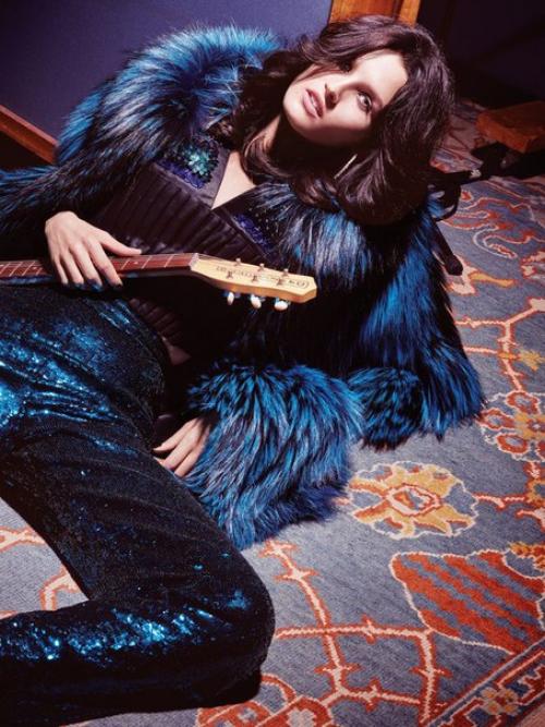 Glam Rock: Кэтлин аас в фотосессии дьюсана релжина для Vogue Mexico October 2015. 03