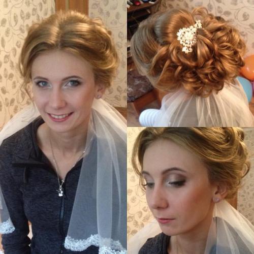 Предлагаю услуги:  - Свадебные прически;. 01