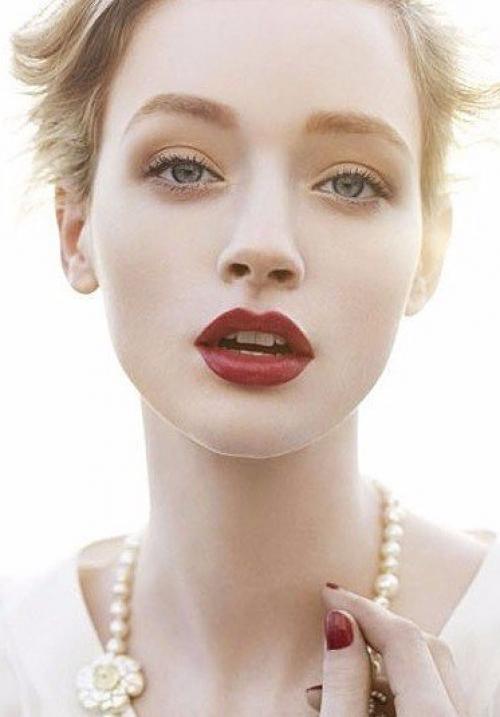 Макияж и марсала. 01