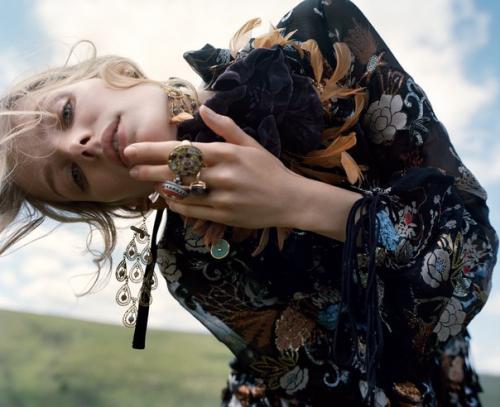 As Wild as the Wind: Алиса ахманн в фотосессии Елены емчук для Porter Magazine 11 Winter 2015. 04