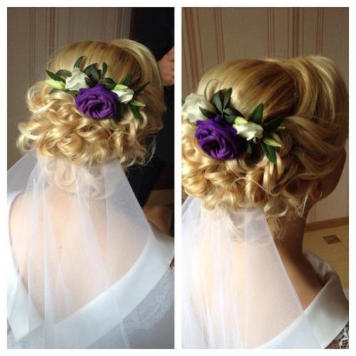 Предлагаю услуги:  - Свадебные прически;. 04