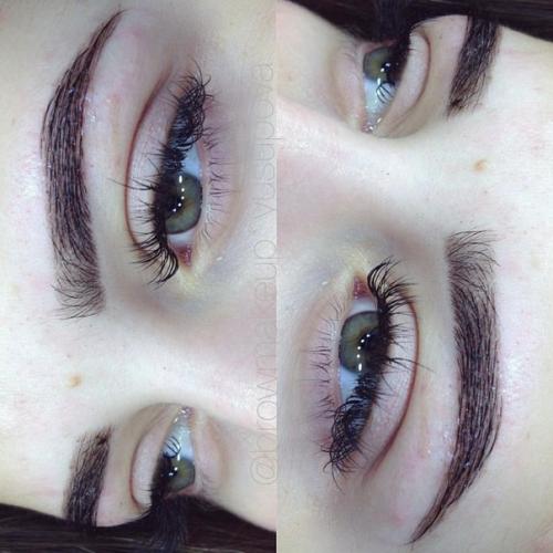 Девочки?  Приглашаю вас на перманентный макияж бровей в технике Теневая Растушёвка? 04