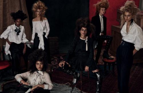 Tour Du Monde: фотосессия Джампаоло сгура для Vogue Germany December 2015. 09