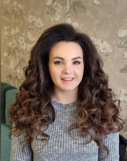 Причёски, локонын, косы с канекалоном. 04