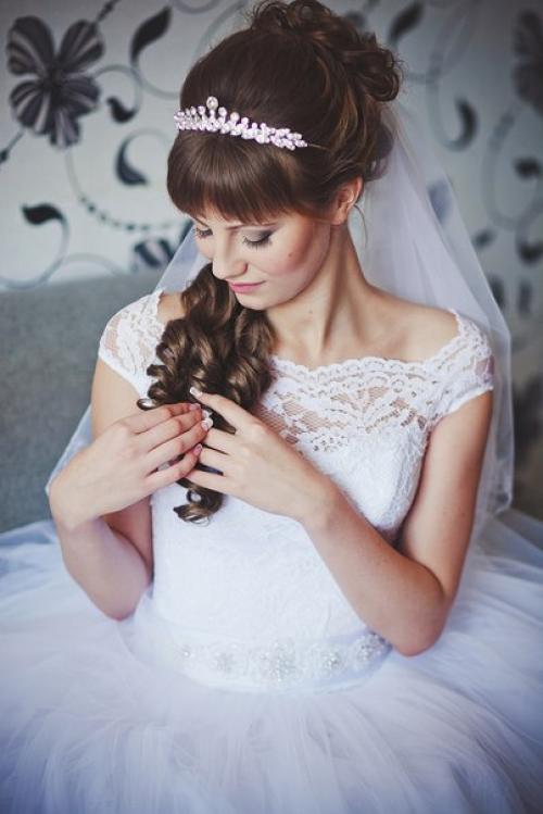 Свадебный образ (макияж прическа) для моей наимилейшей красотки Алины? 06