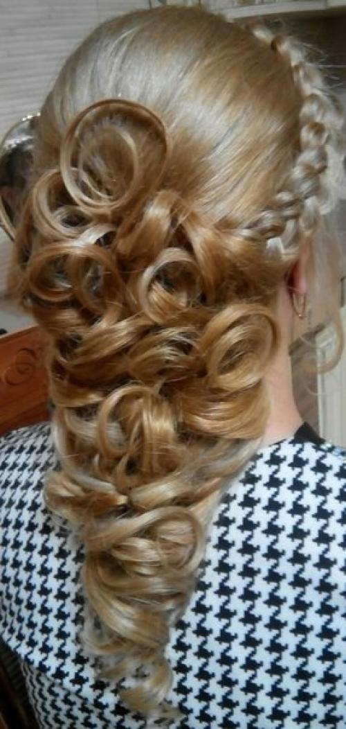 Модели на плетение кос и причёски? 03