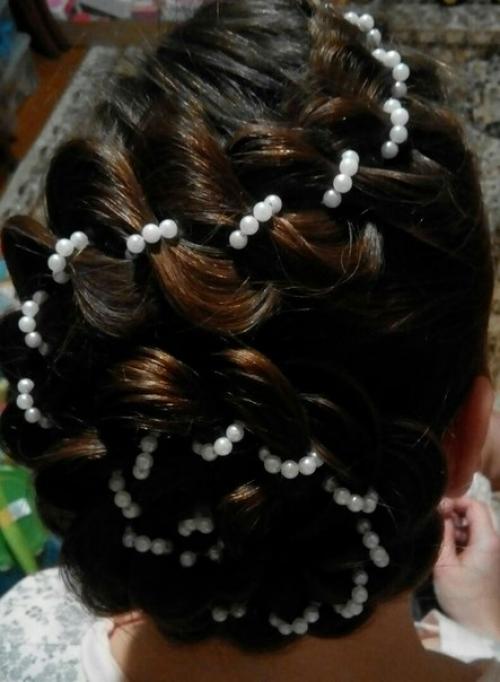 Модели на плетение кос и причёски? 01