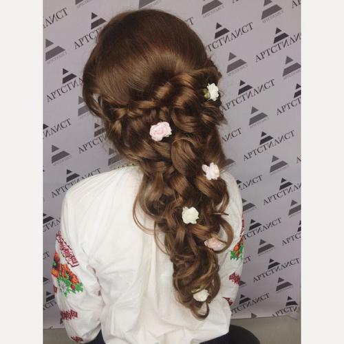 Дорогие дамы!  Меня зовут Анастасия - стилист по причёскам и профессиональный визажист? 08