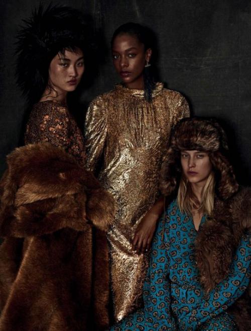 Tour Du Monde: фотосессия Джампаоло сгура для Vogue Germany December 2015. 05