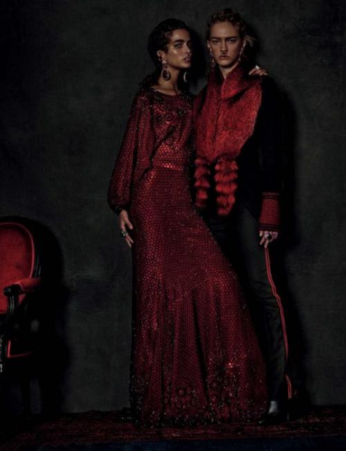 Tour Du Monde: фотосессия Джампаоло сгура для Vogue Germany December 2015. 04