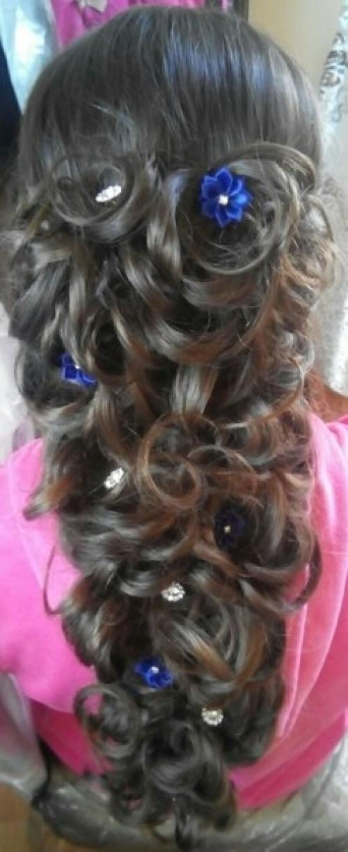 Модели на плетение кос и причёски? 06