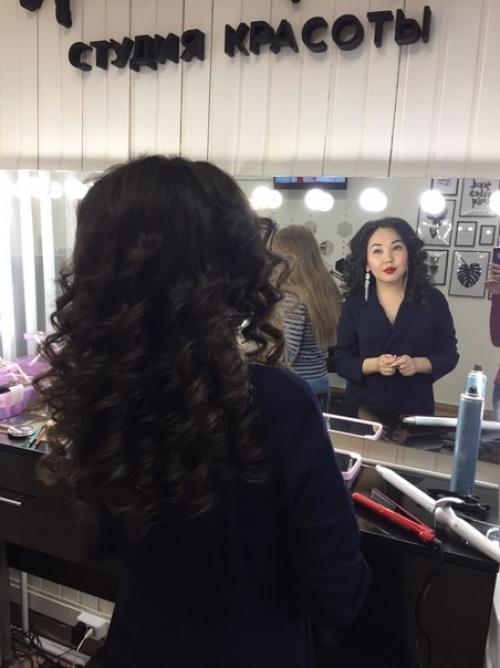 Дорогие девушки!  Свадебные прически (предварительная прическа). 03