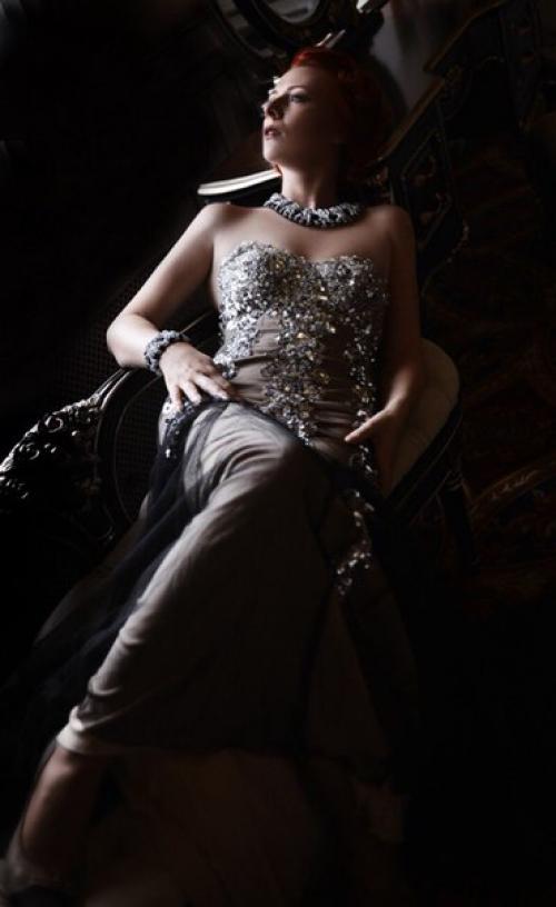 Мой макияж?  И прическа жени для великолепной. 04