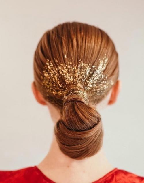 Прически на новогодние праздники, советы, рекомендации. 07