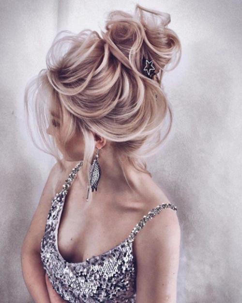 Прически на новогодние праздники, советы, рекомендации. 06