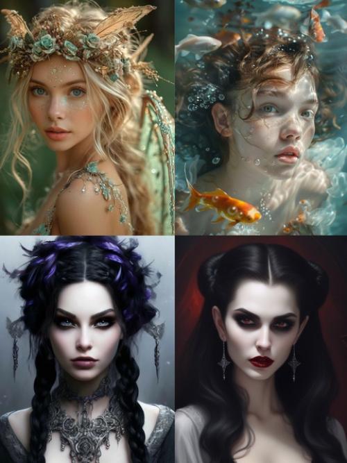 Есть одна теория типажей внешности, которую сложно воспринимать всерьёз, поскольку уж очень она выглядит сказочно. 01