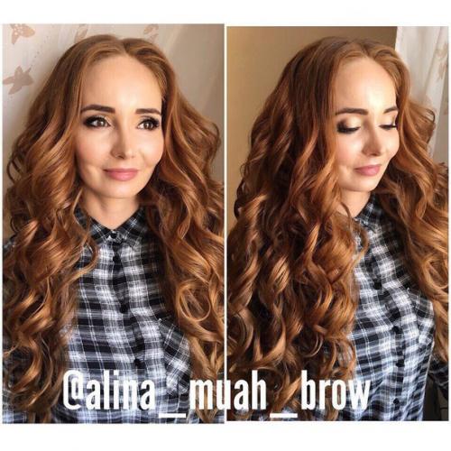 Приглашаю на художественное оформление и окрашивание бровей; объёмные локоны и макияж любой сложности? 05