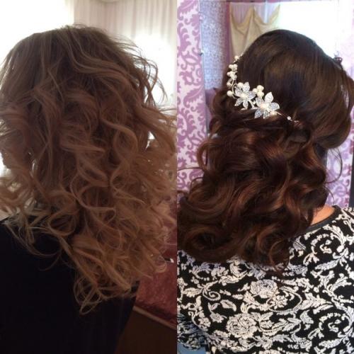 Дорогие девушки, спешите записаться на образ по акции - 1000 р. (прическа макияж. 04