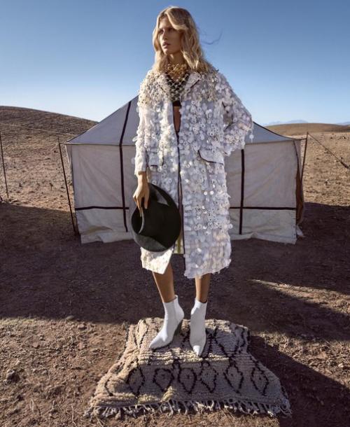 Welcome to Spring: Лаура Джули в фотосессии Камиллы акранс для Harper's Bazaar US March 2016. 06